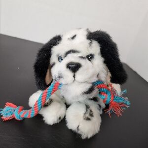 Furreal Friend Dalmation with Pull Toy Rope - Black and White 2006